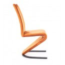 Стул SIGNAL H090 Velvet Bluvel 4215 корица/черный